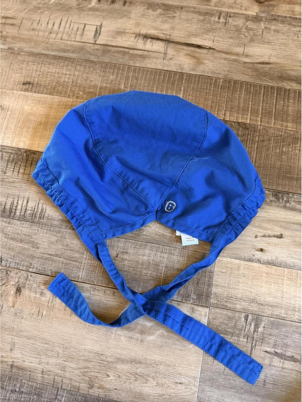 Wonder Wink Tie Back Scrub Cap Men Or Women One Size Blue Medical